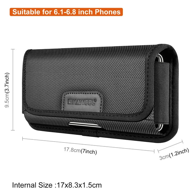 Pochette de Ceinture en Cuir PU pour vos essentiels
