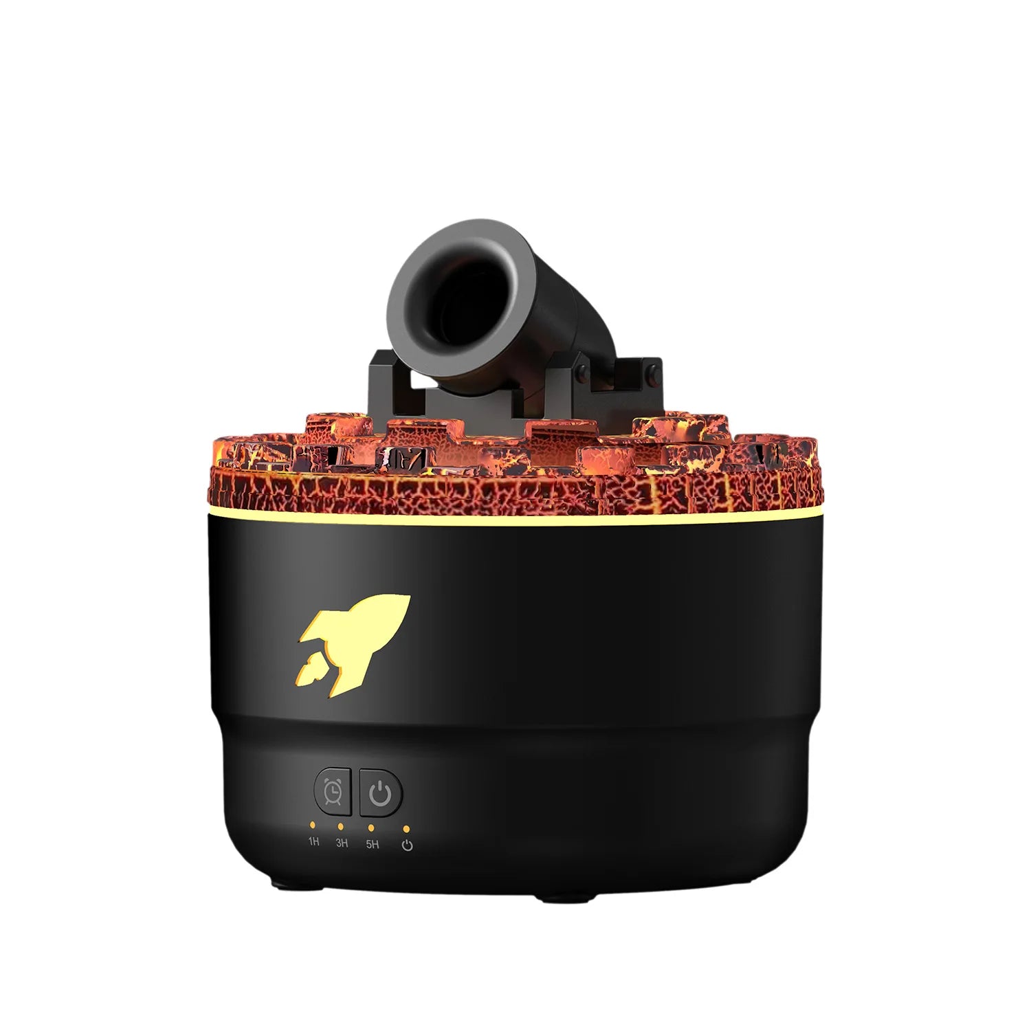 Humidificateur d'Aromathérapie Design Canon Volcanique