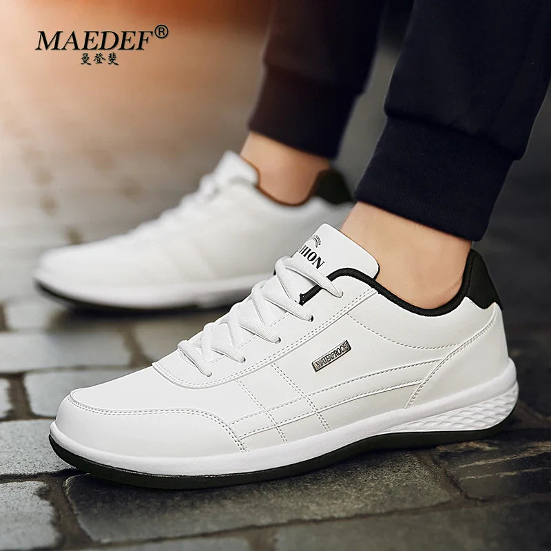 Baskets de ville en Cuir PU Confortable - Homme