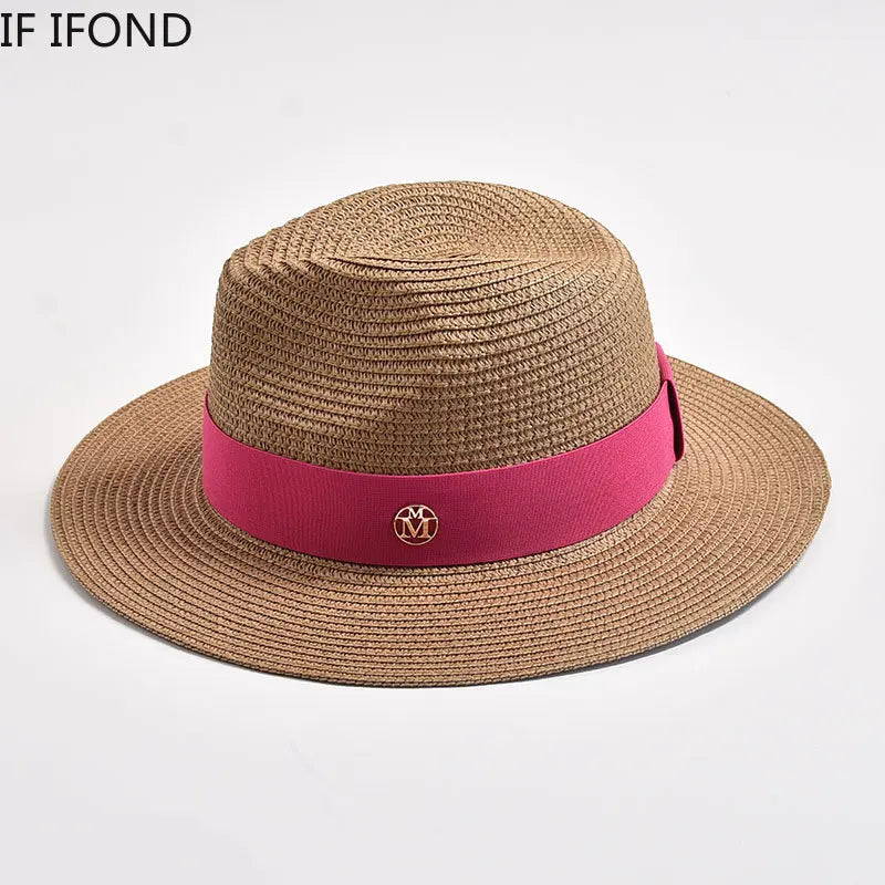 Chapeau d'été en Paille - Protection UV