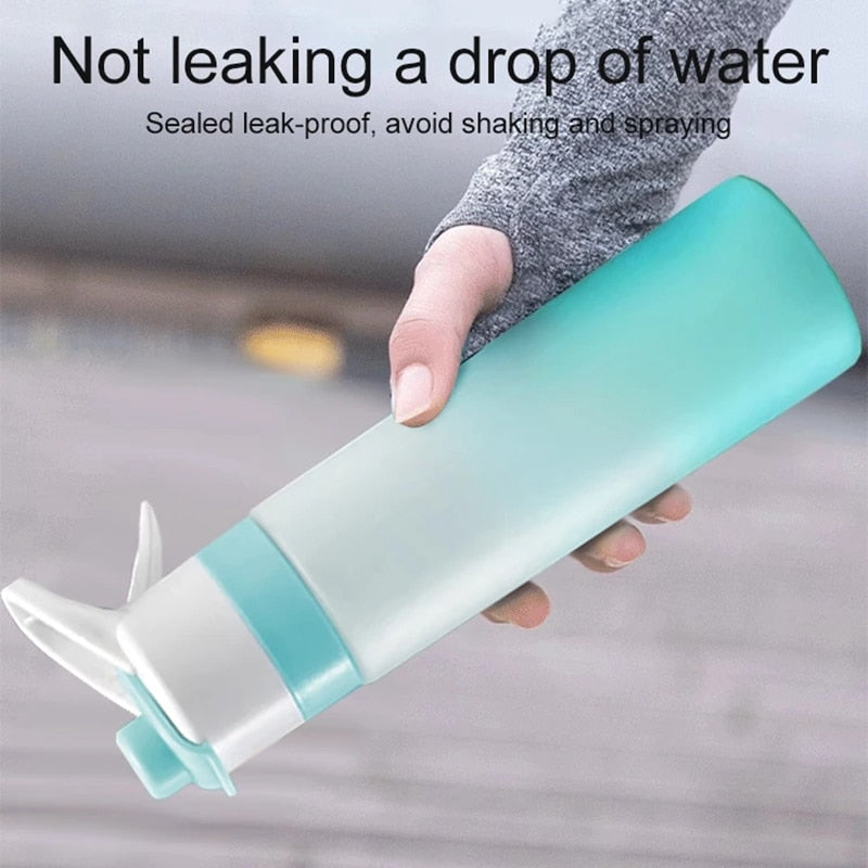 Water'brum : La bouteille d'eau rafraichissante avec brumisateur intégré