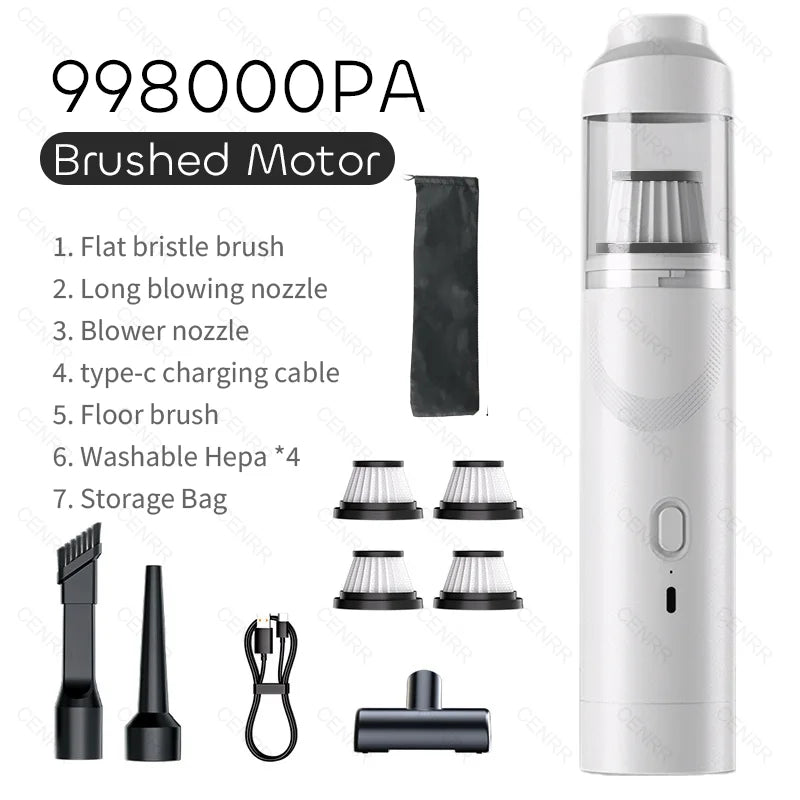 Aspirateur Voiture Sans Fil Ultra Puissant 999800PA
