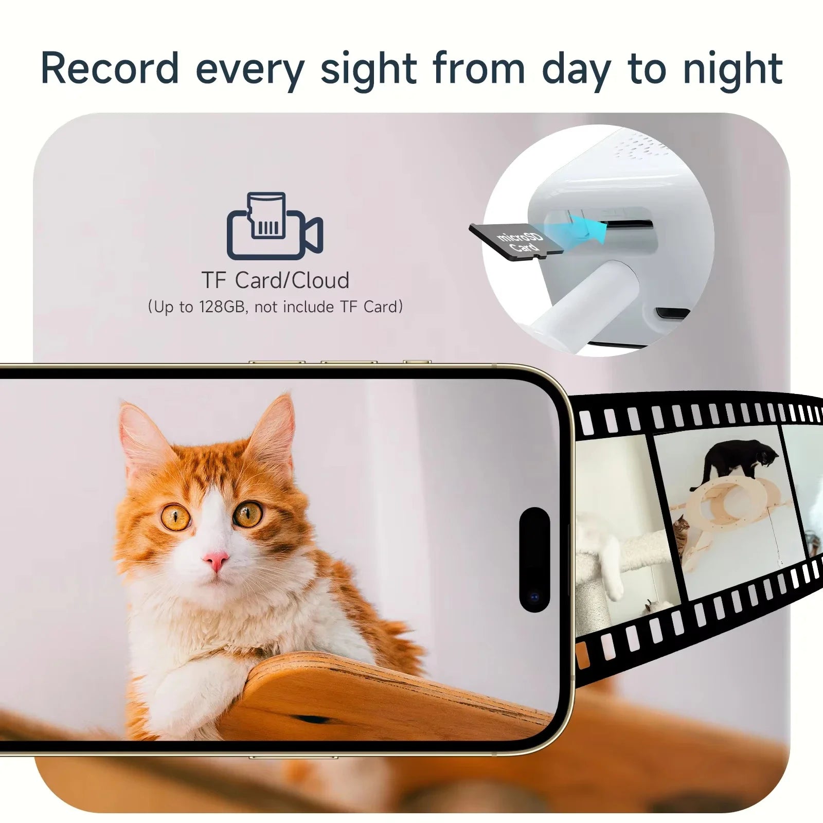 Mini Caméra Fenêtre WiFi 2K QHD Bluetooth — Vision Nocturne