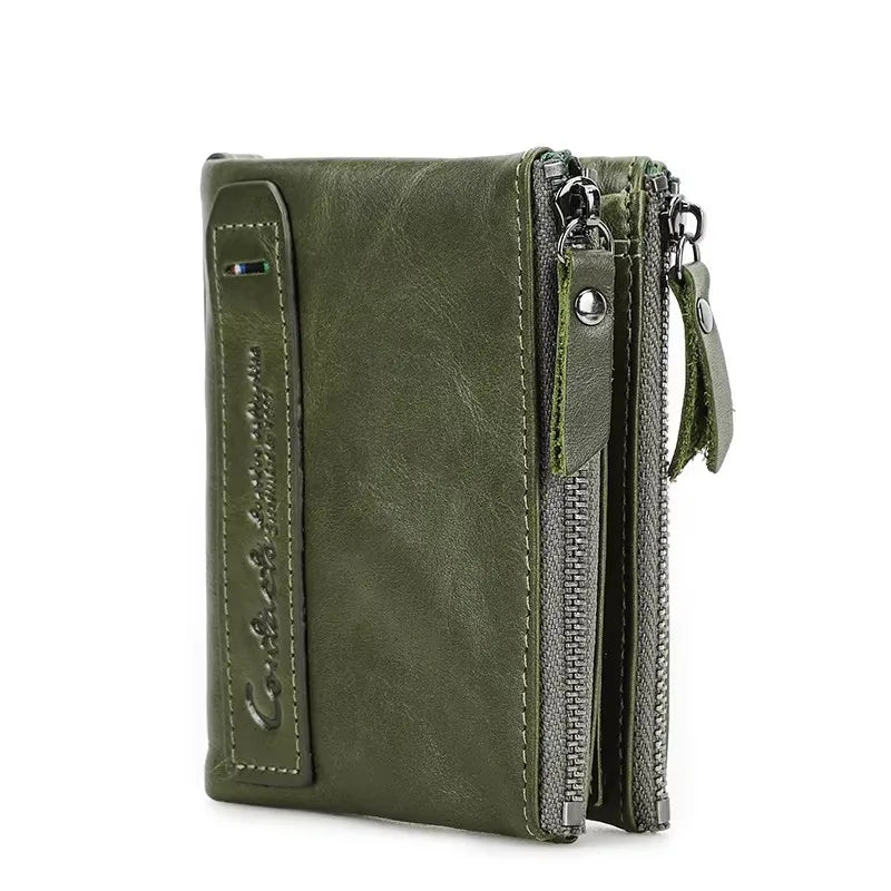 Portefeuille Vintage en Cuir véritable - Grande Capacité