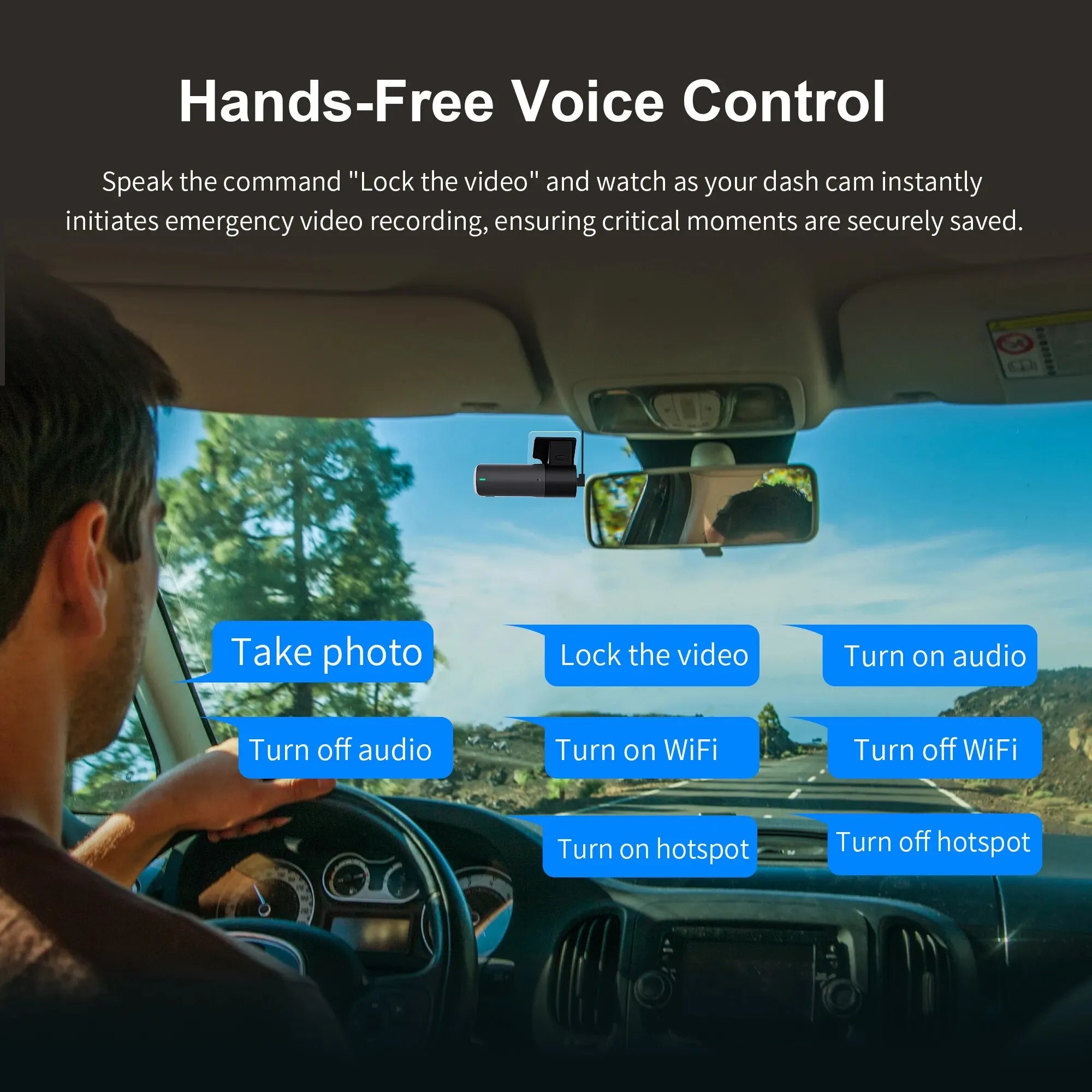DashCam Kawa Enregistreur Vidéo 2K pour voiture