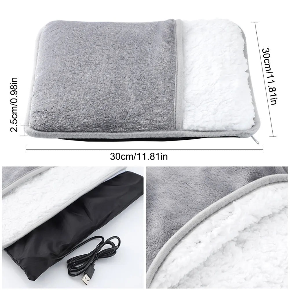 Mini Tapis Chauffant pour Pieds USB