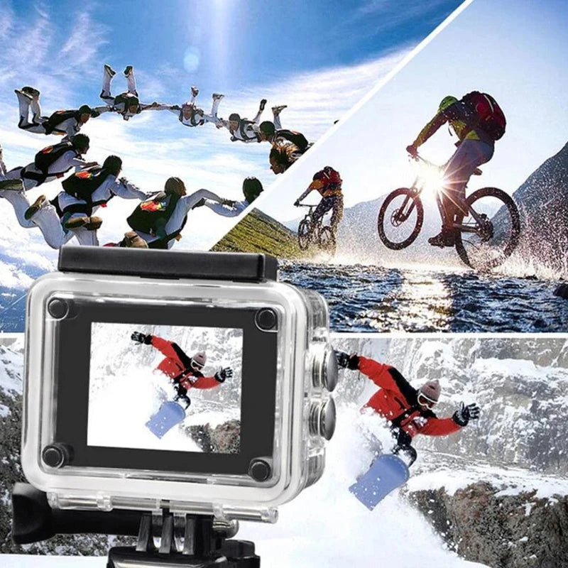 Mini caméra d'aventure Photos et Vidéo - Waterproof