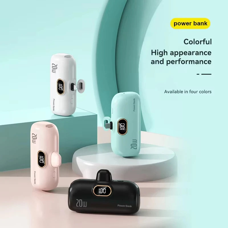 Batterie Externe Capsule 30000mAh Ultra-Rapide