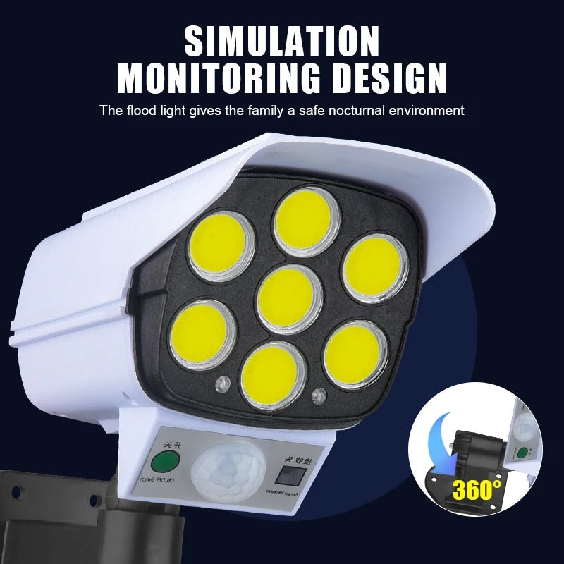Lampe Solaire Rotative