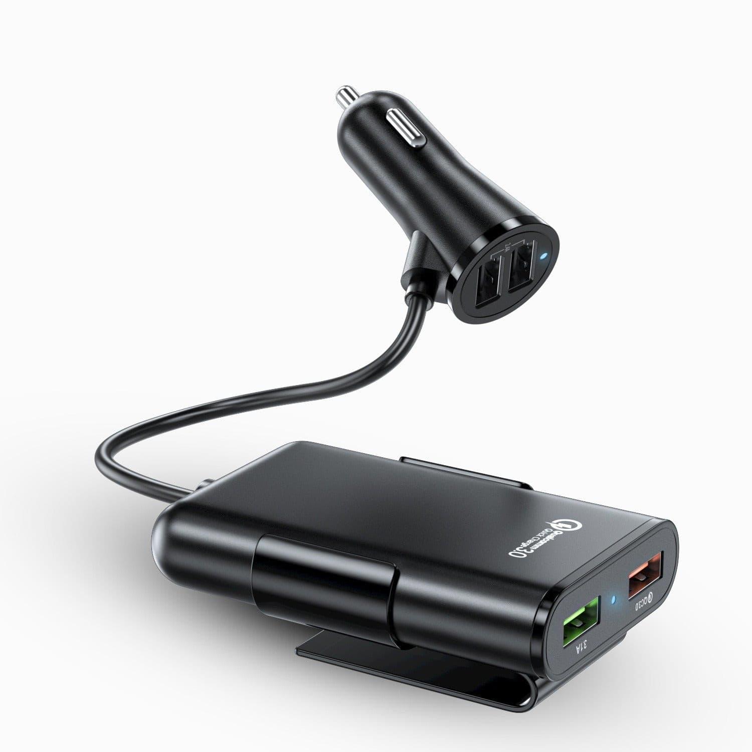 Chargeur rapide 4 ports USB pour voiture - DealValley
