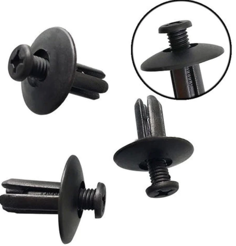 Lot de 100 Clips De Fixation Universels