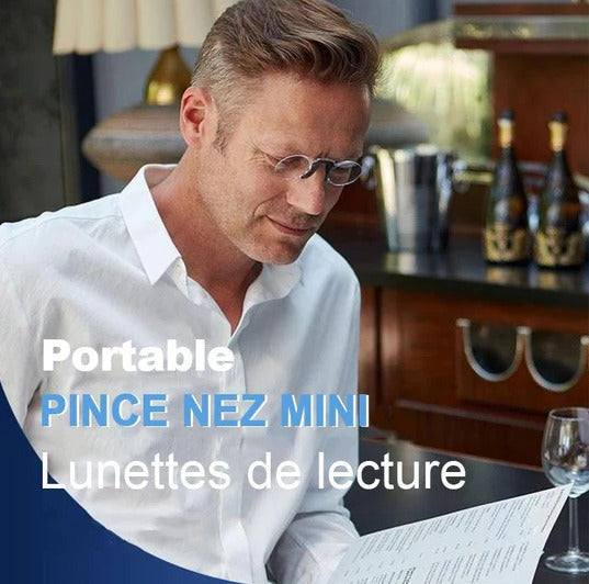 Lunettes de lecture pince nez sans branche