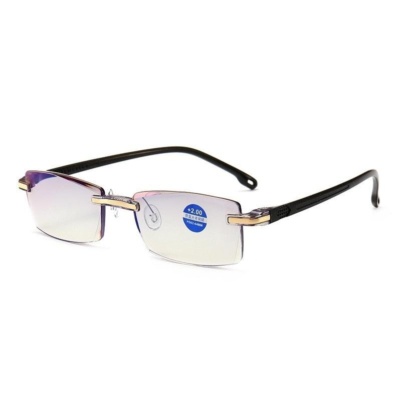 Lunettes de lecture incassables et anti-lumière bleue marron