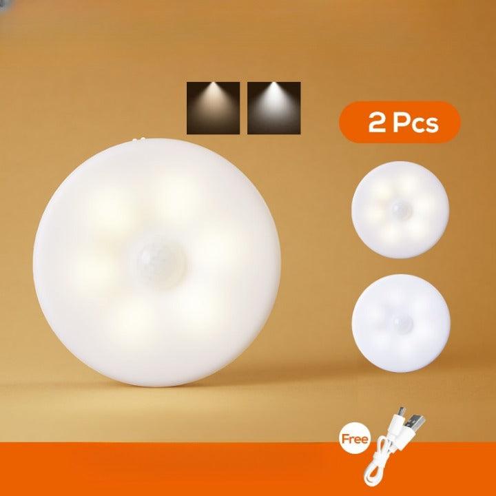 Lot de 2 lampes LED détecteur de mouvement