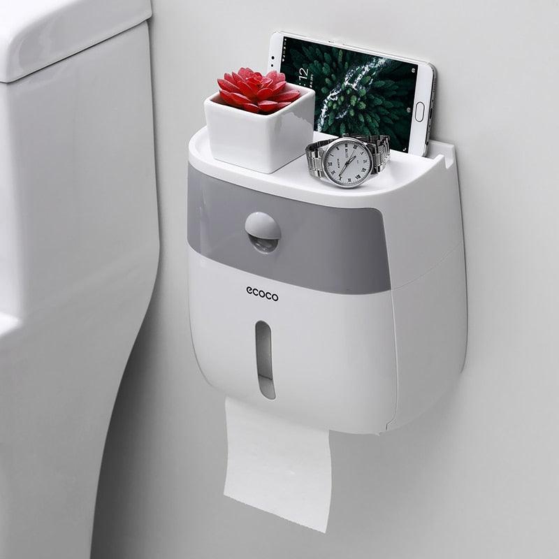 Distributeur Papier toilette avec rangement - DealValley