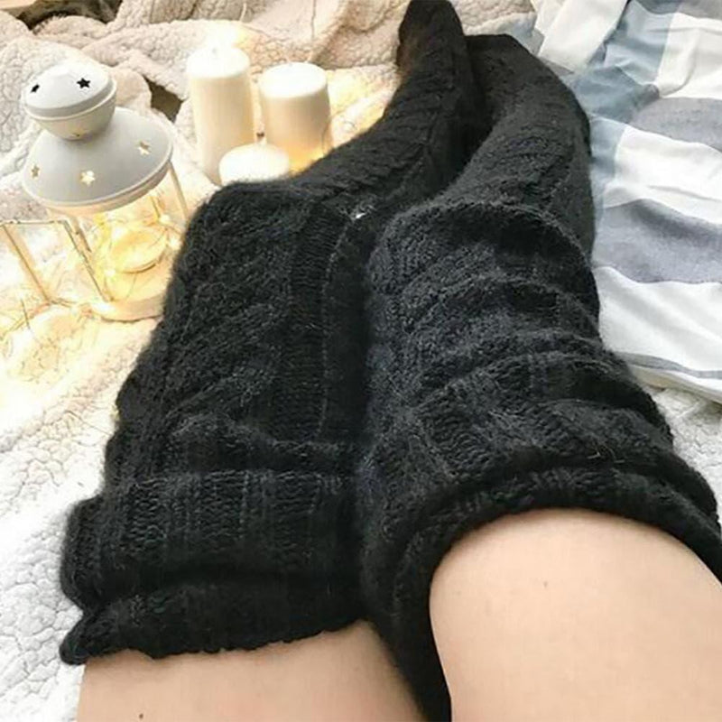 Chaussettes extra longues tricotées - DealValley
