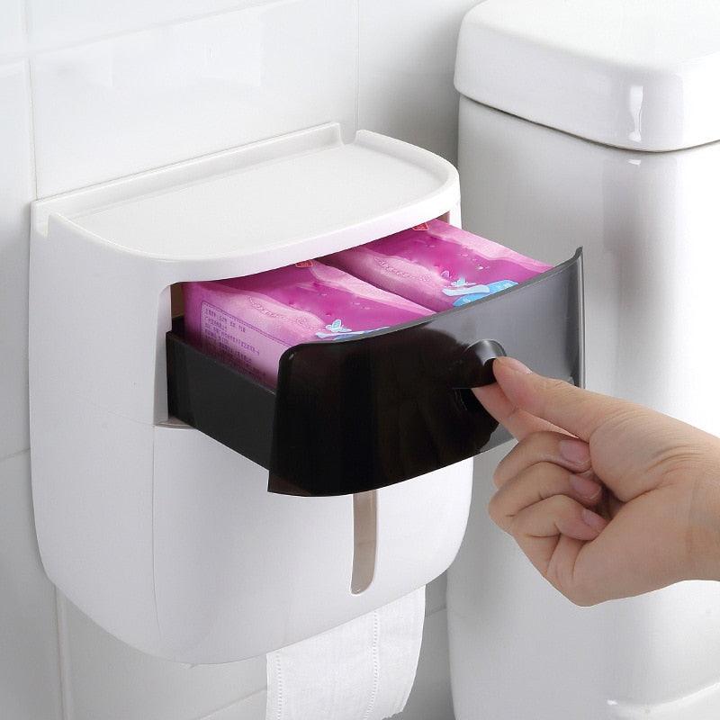 Distributeur Papier toilette avec rangement - DealValley