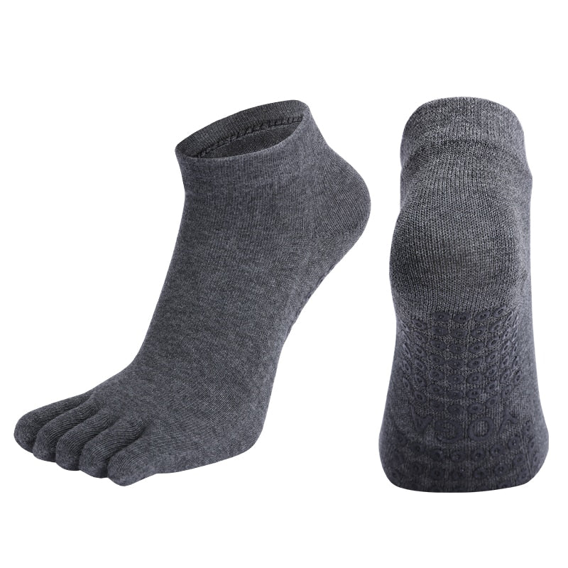 2x Chaussettes doigts antidérapantes