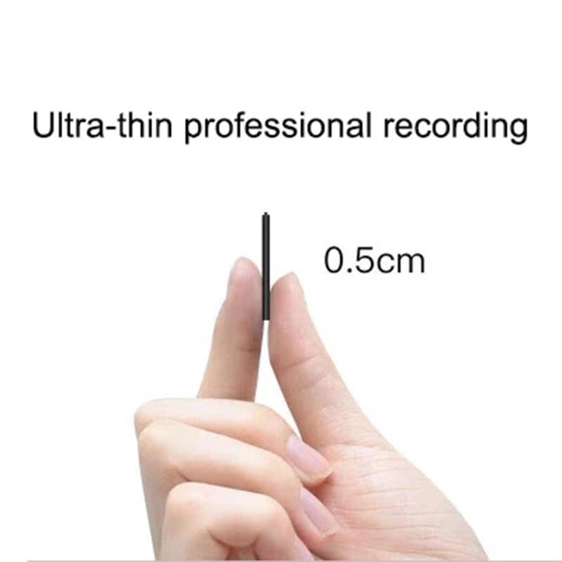 Mini enregistreur vocal espion professionnel ultra-mince