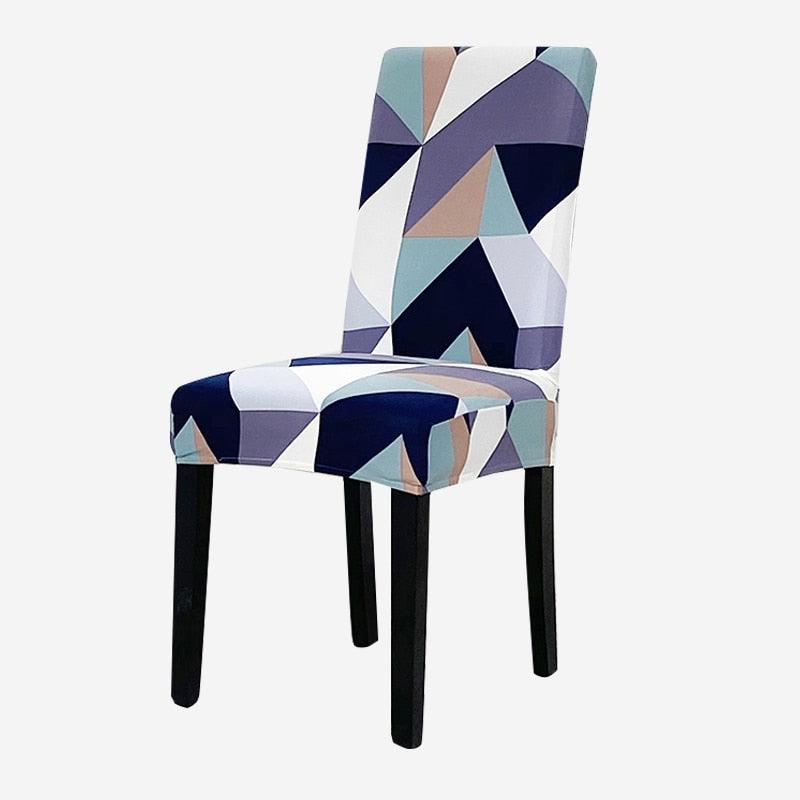 Lot de Housses de Chaise Design à motif