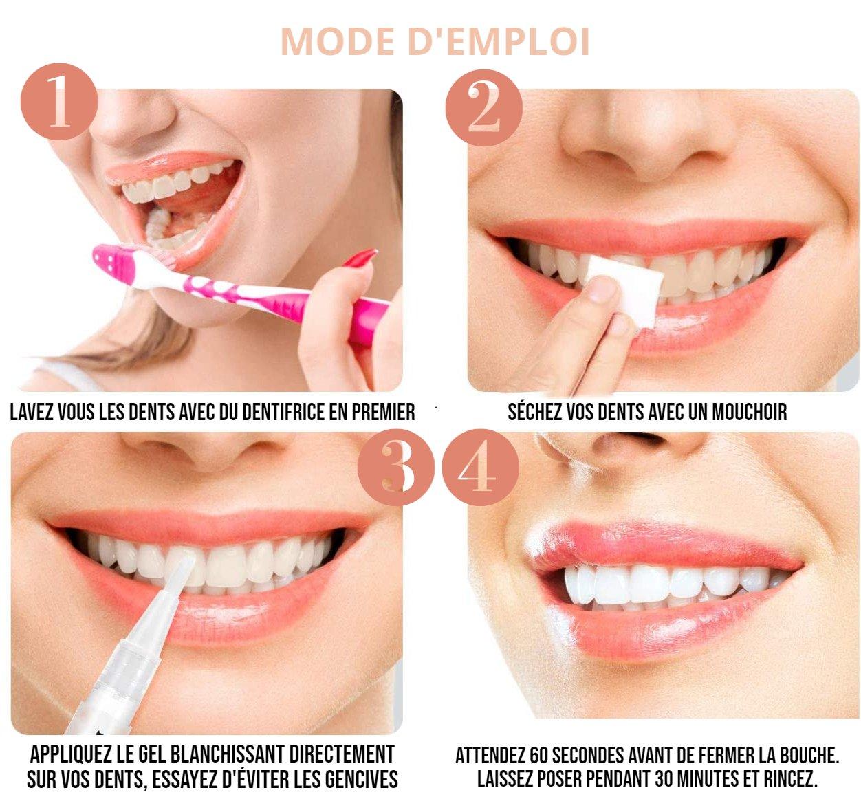 Stylo MAGIQUE dents blanches - DealValley