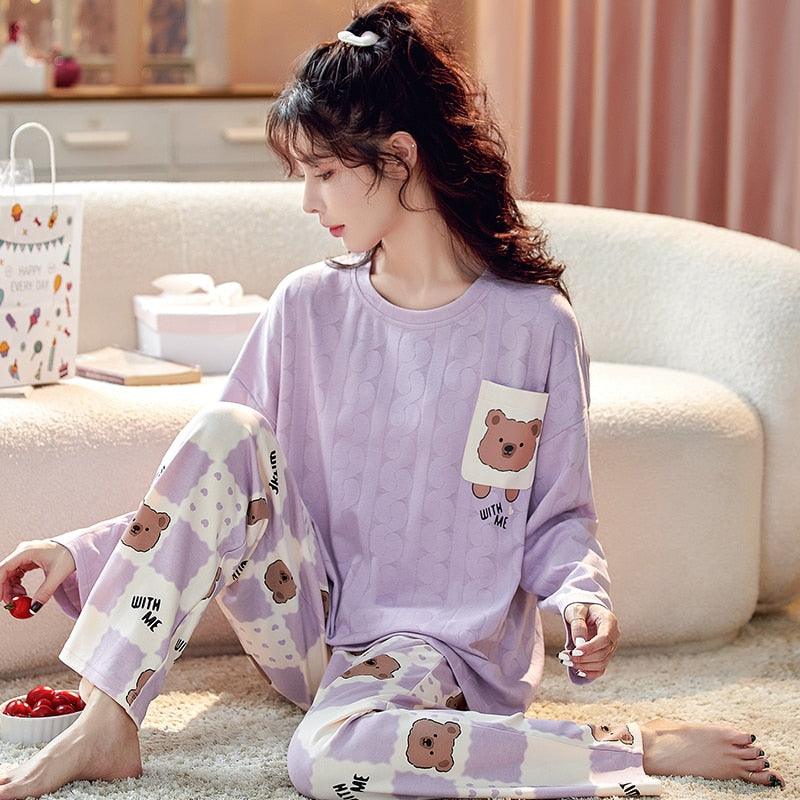 Pyjama à motifs amusants pour femme - DealValley