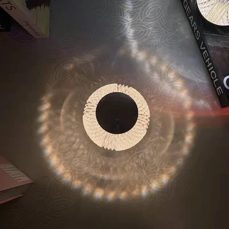 MAGIC CRYSTAL - Lampe ronde avec télécommande - DealValley