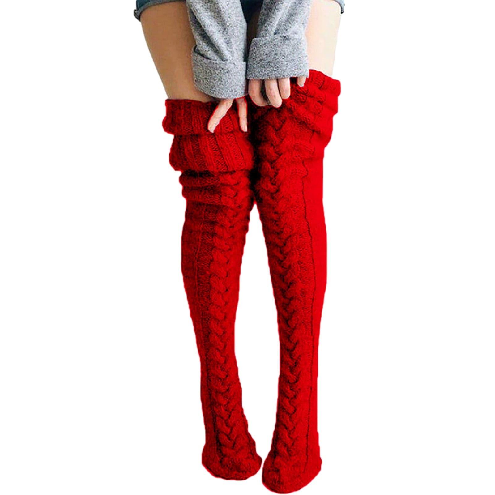 Chaussettes extra longues tricotées - DealValley
