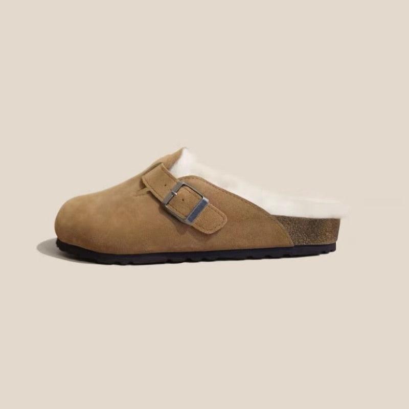 Chaussons mules intérieur fausse fourrure - DealValley