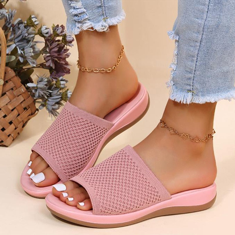 Sandales d'été plates pour femmes