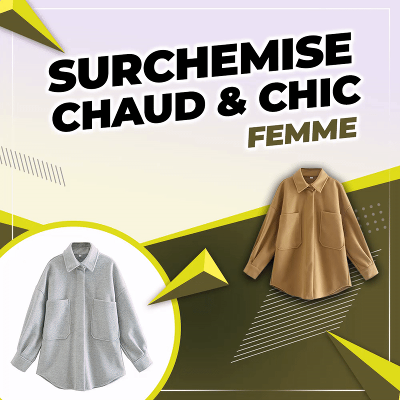 Surchemise chaud & chic - Femme - DealValley