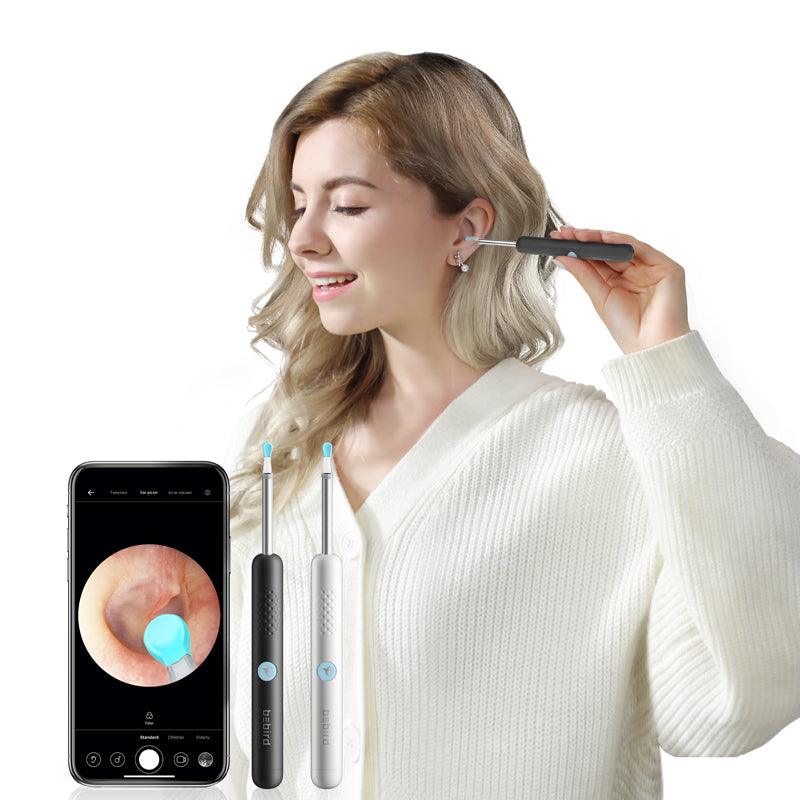 Nettoyeur d'oreilles souple avec caméra 