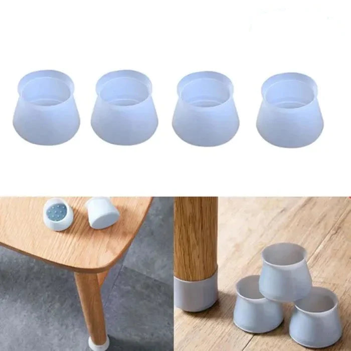16x Patin silicone antidérapant pour chaise et table - DealValley