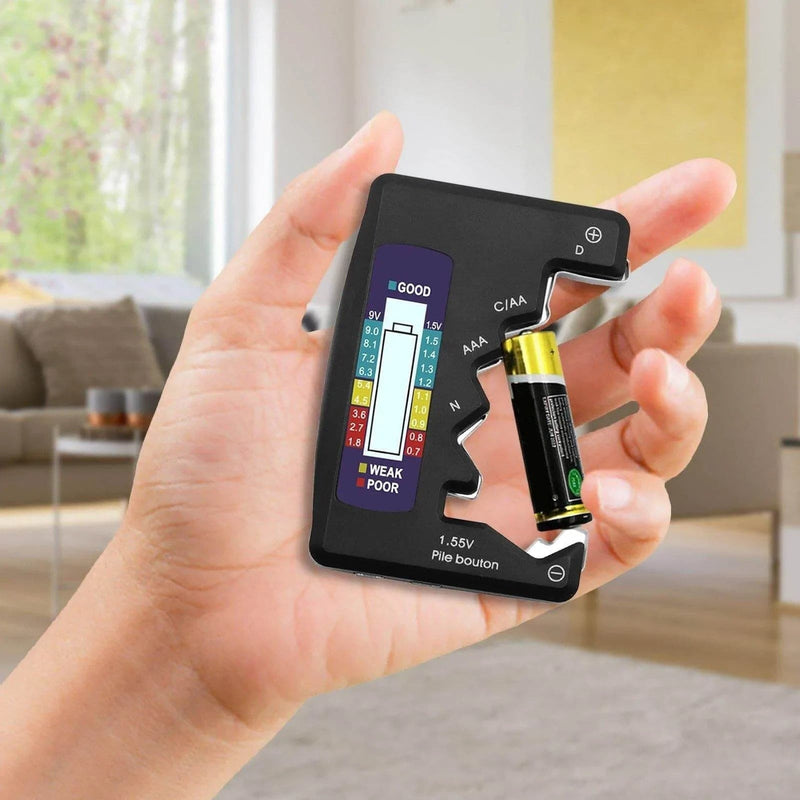 Testeur universel de capacité de batterie à écran LCD - DealValley