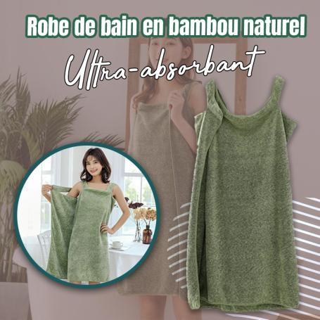 Robe de bain en bambou naturel ULTRA-ABSORBANT