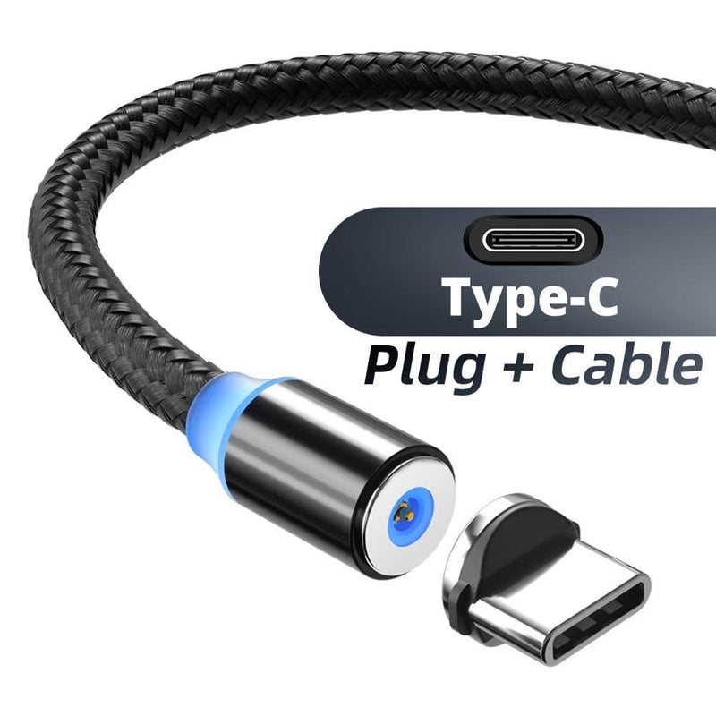 Câble USB tressé et aimanté - 2 mètres - DealValley