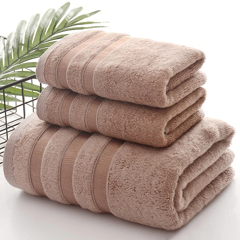 Set de 3 serviettes en bambou - DealValley